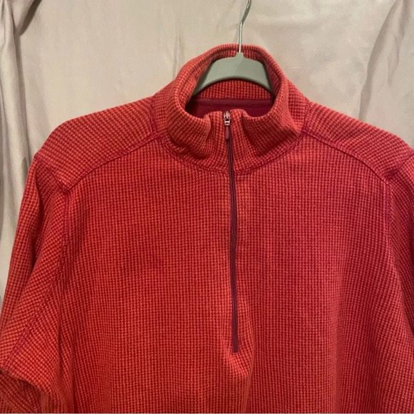 Woolrich mens 4 zip top shades of orange size XL - Picture 2 of 8